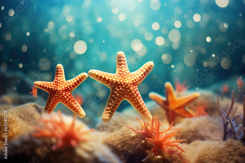 Sea life background  © kramynina