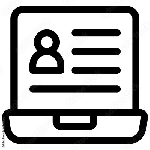 digital identity icon