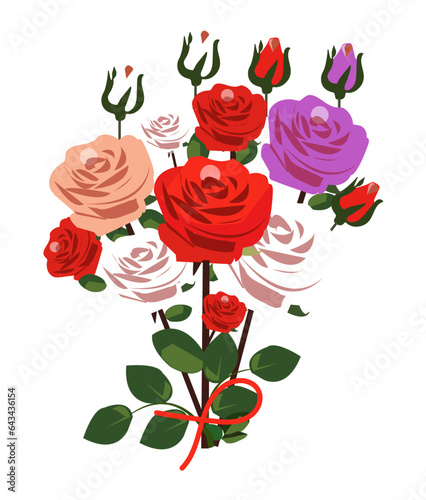 Fllowers Vector, Elements and Craft Design.
