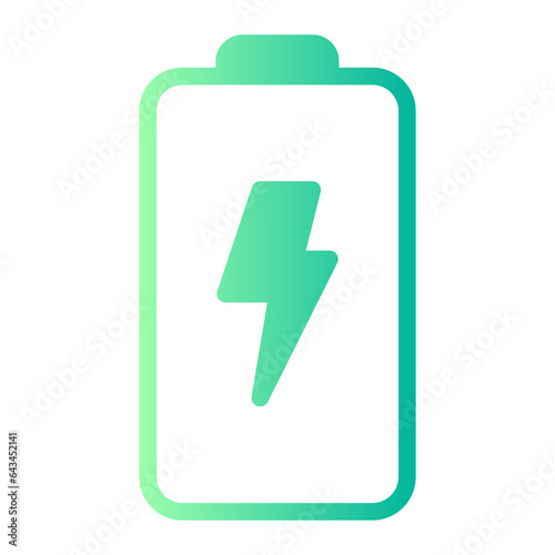 charge gradient icon