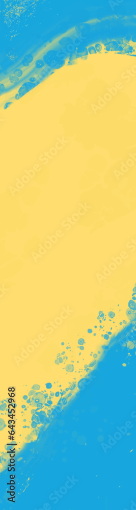 Abstract Blue Yellow paint Background. Vector illustration design Abstract Blue Yellow paint Background. Vector illustration design