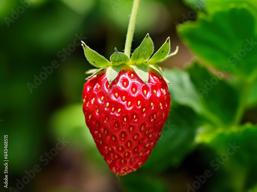 Strawberry Serenity: Organic Symbolism in Humble Charm