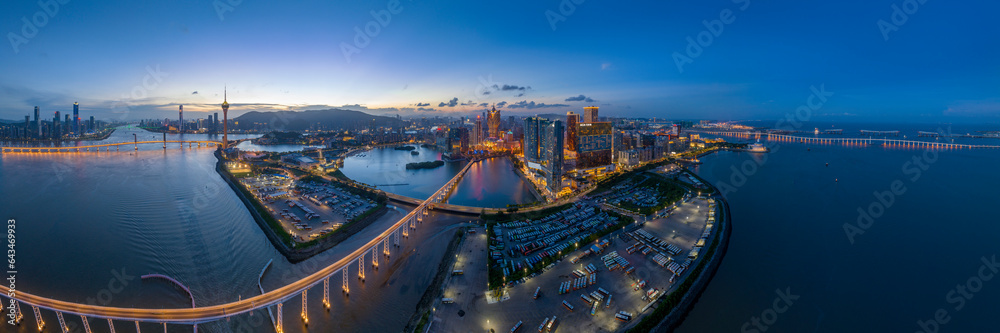 Obraz premium Panorama of Macau City