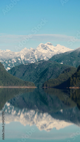 Alouette Lake at the Golden Ears Provincial Park in British Columbia  Canada