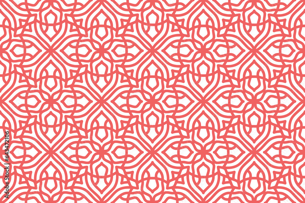 Seamless abstract geometric shape pattern Seamless abstract geometric shape pattern