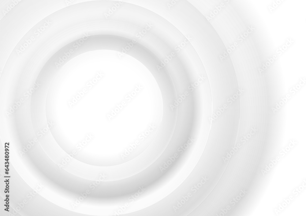 Grey white minimal soft circles abstract geometric background. Vector design Grey white minimal soft circles abstract geometric background. Vector design