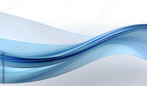 Blue simple abstract background. Gradient design element for banners, backgrounds, wallpapers and covers.
