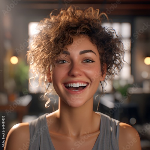 Smiling women 