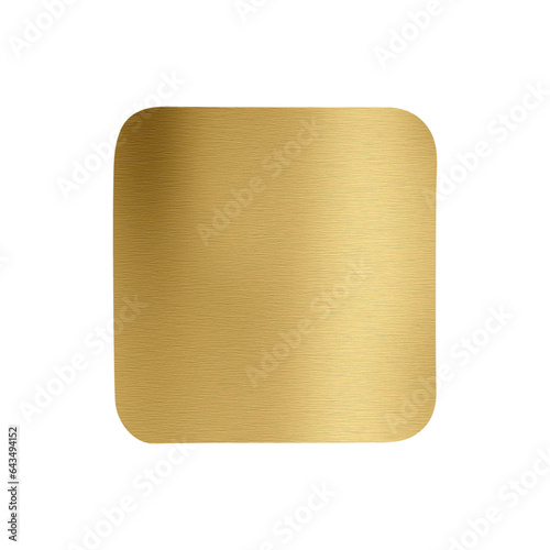 gold box isolated on white