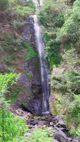 The famous Jiuliao Waterfall in Dongshan Township, Yilan County, Taiwan photo