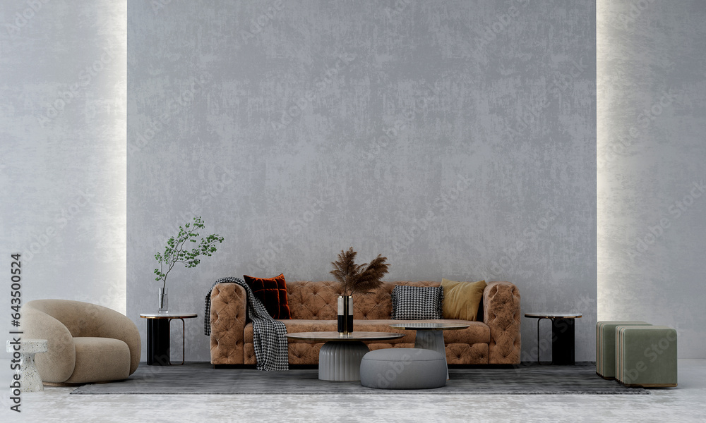 Main Rooom Texture Minimal living room and concrete wall texture background, interior ...