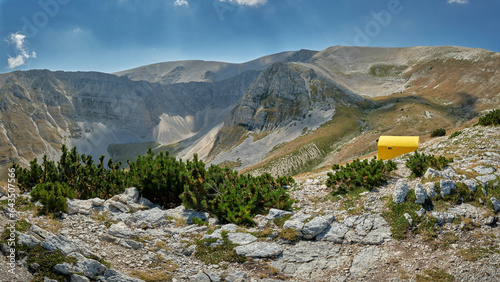 Escursione al bivacco fusco nel parco nazionale della maiella - abruzzo italia