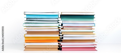 White background file folder