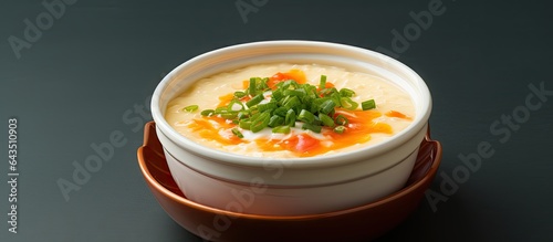 Egg and crab stick dish coo...