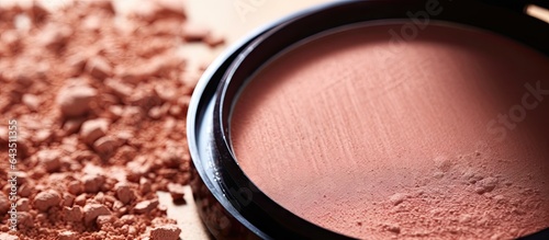 Close up texture of compact...