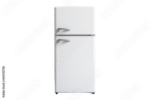 High-Quality Refrigerator isolated on Transparent Background photo