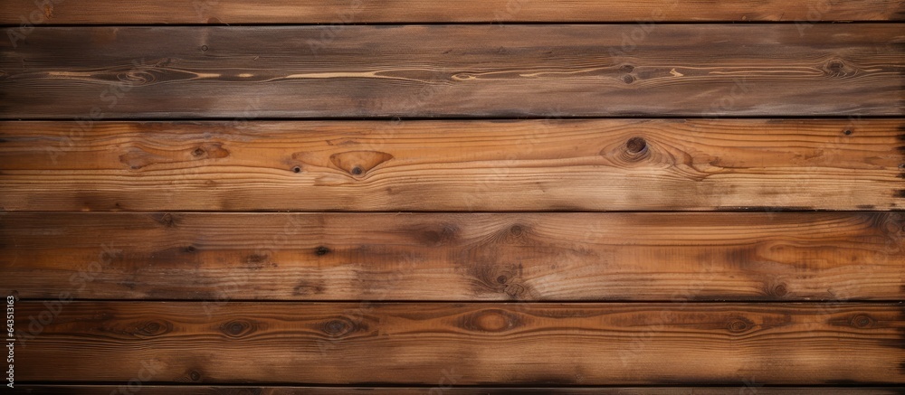 Fototapeta premium Close up view of wooden boards