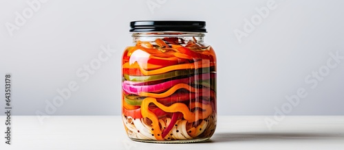 Pickled peppers and onions ...