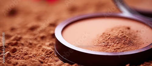 Close up texture of compact...