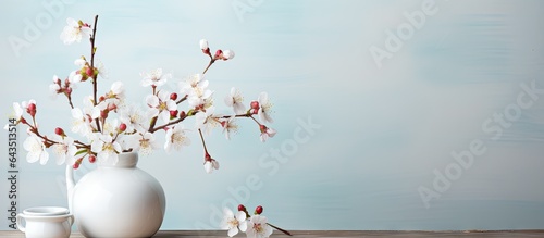 Cherry blossom branch bloom...