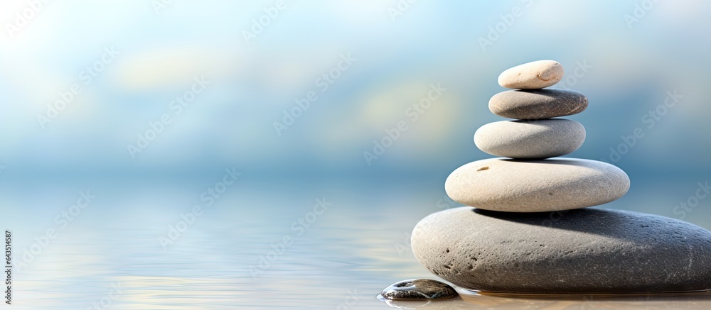 Customizable Zen stones with space for text or ideas