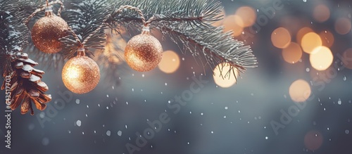 Christmas decorations with ...