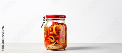 Pickled peppers and onions ...