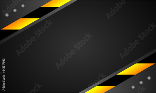 Yellow and black police background to warn of danger areas. Setting for danger games
