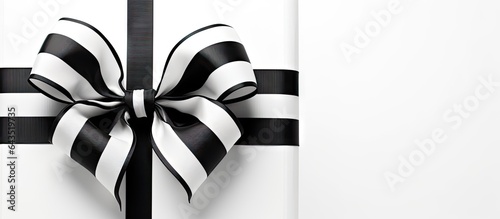 Black and white Christmas g...