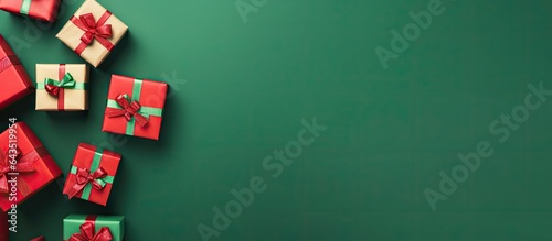 Christmas card with red gif...