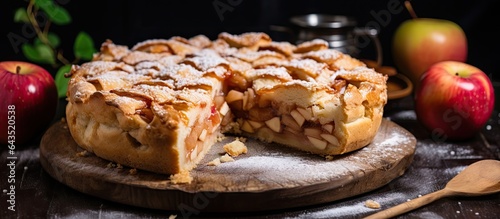Apple pie made from scratch...