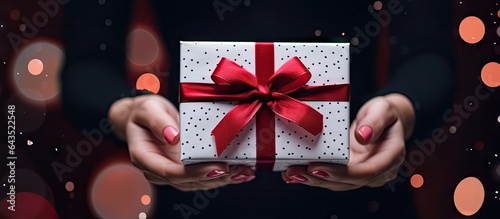 A young woman s hands holdi...
