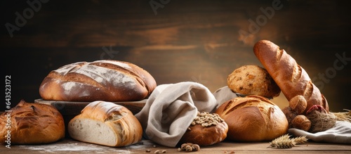 Various types of fresh home...