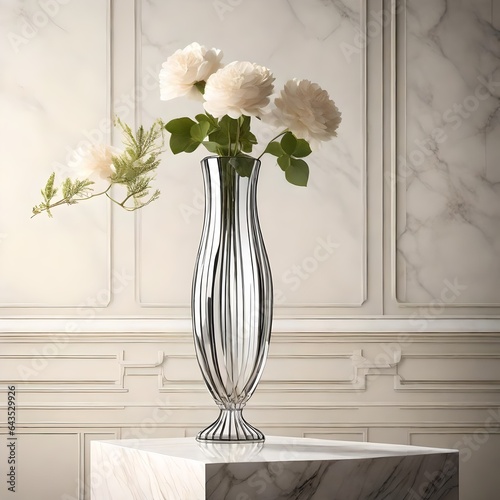 vase with flowers