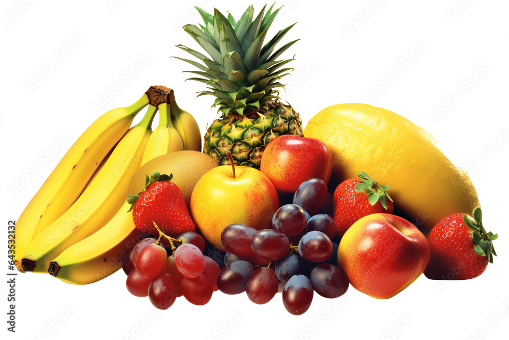 Nance fruit isolated on transparent Background a tropical fruit with