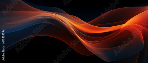Abstract futuristic background with colourful glowing neon moving high speed wave lines. Ai Generative. Abstract wallpaper background.  Fantastic wallpaper. 