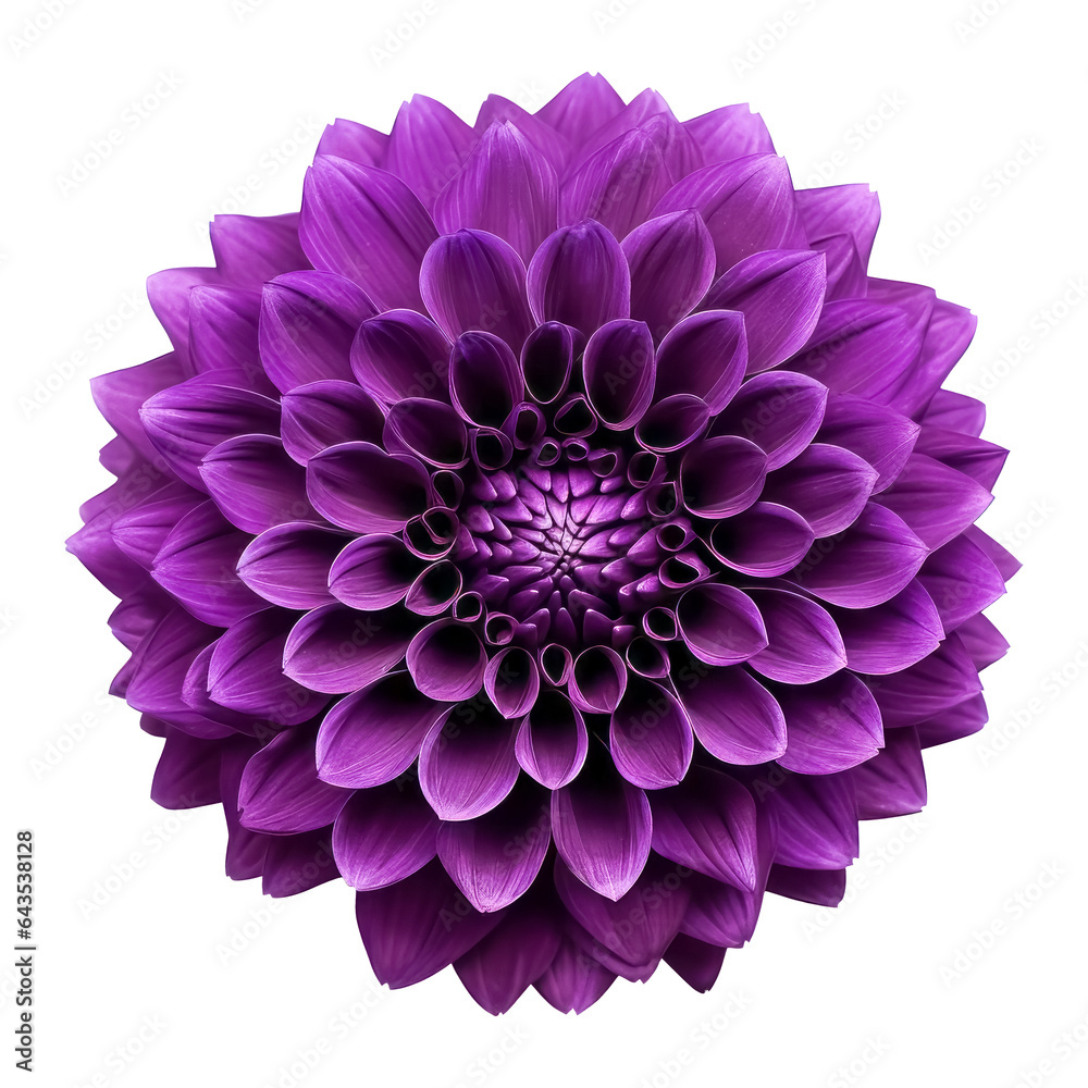 Beautiful single Dahlia flower isolated on white background. Beautiful single Dahlia flower isolated on white background.