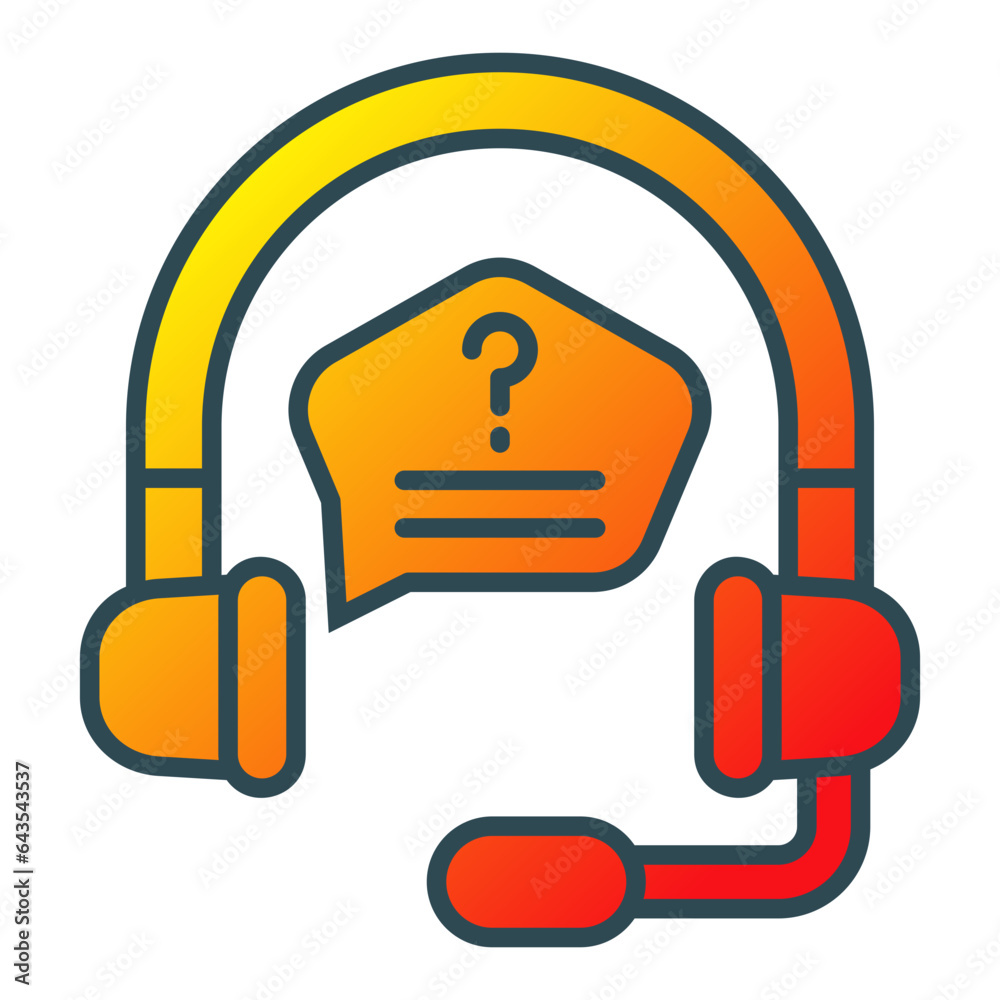 Obraz premium Help Icon