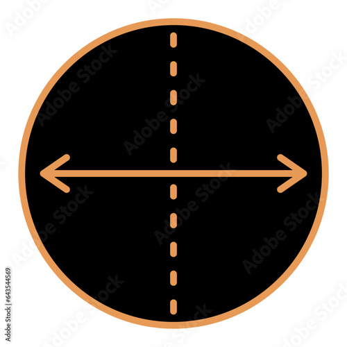 Diameter Icon