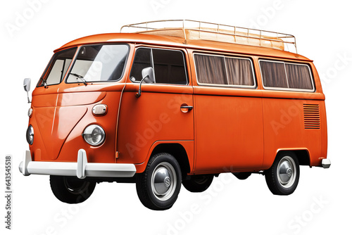 VAN car isolated on transparent background - high quality PNG