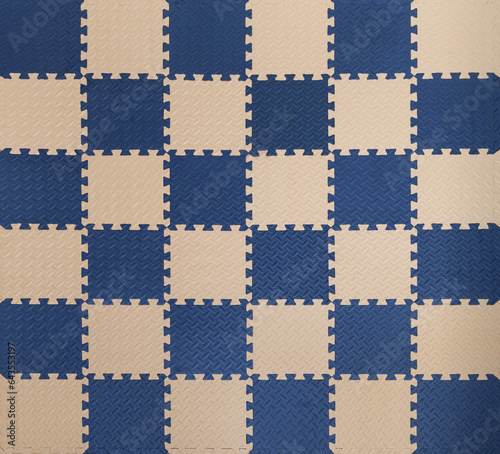 foam flooring tiles or jigsaw mat for baby. background texture