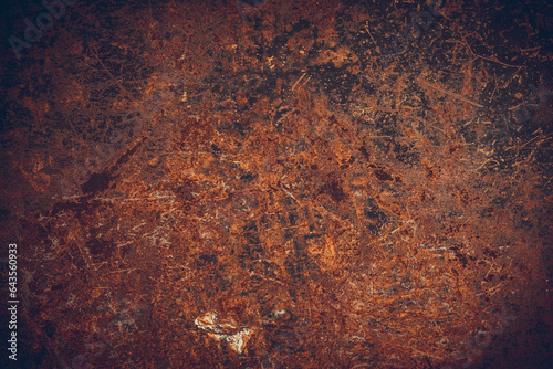 rusty metal background.