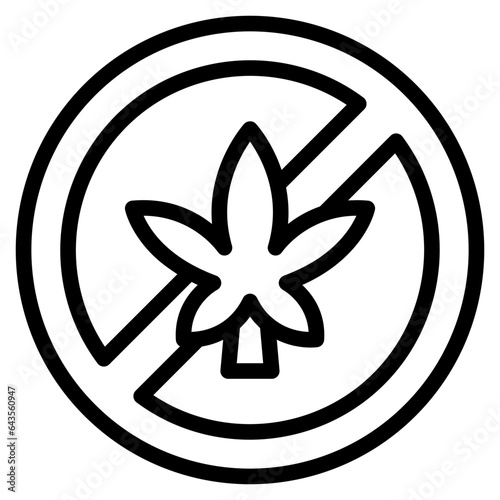 no cannabis line 