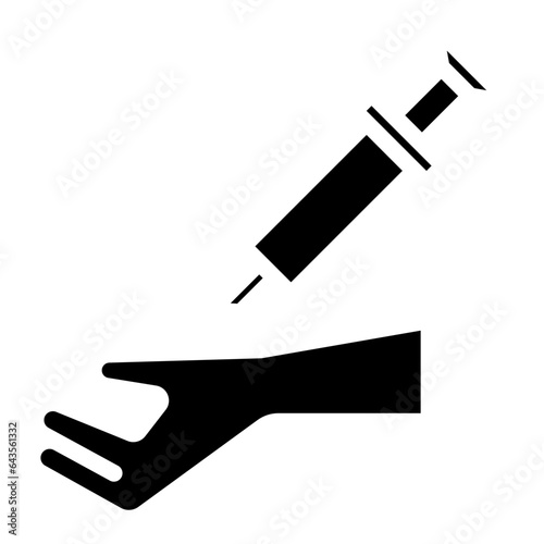 syringe glyph 