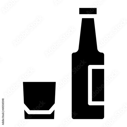 alcohol glyph 