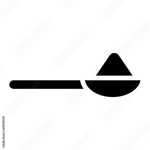 methamphetamine powder glyph 