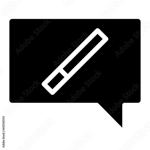 cigarette glyph 