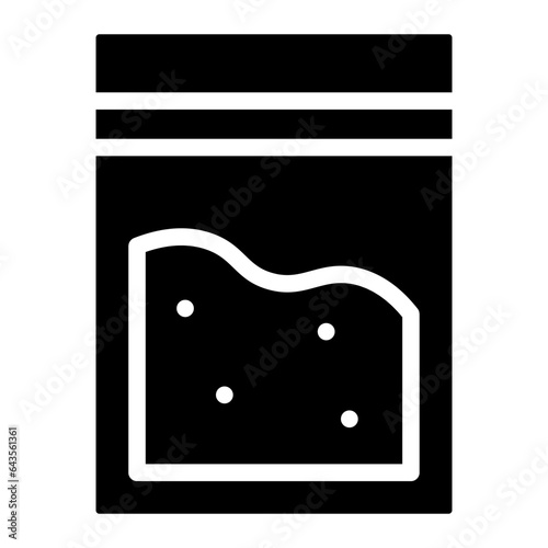 methamphetamine powder glyph 