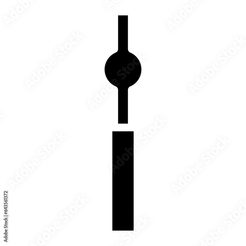 cannabis accessories glyph 