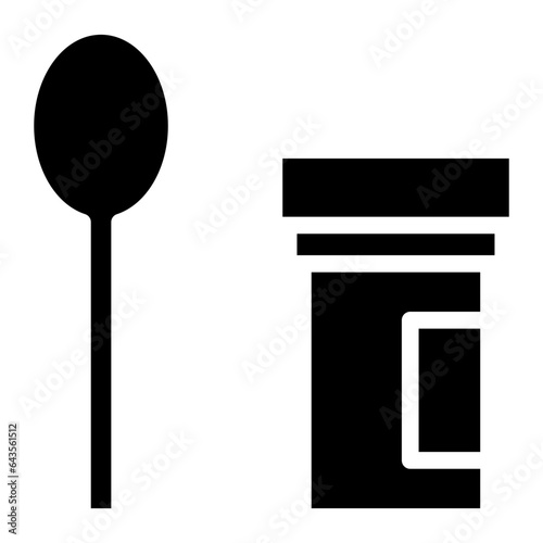pill bottle glyph 